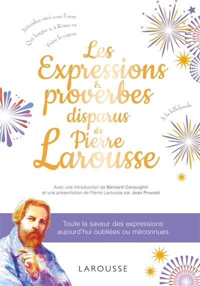 Front cover_Les expressions et proverbes disparus de Pierre Larousse