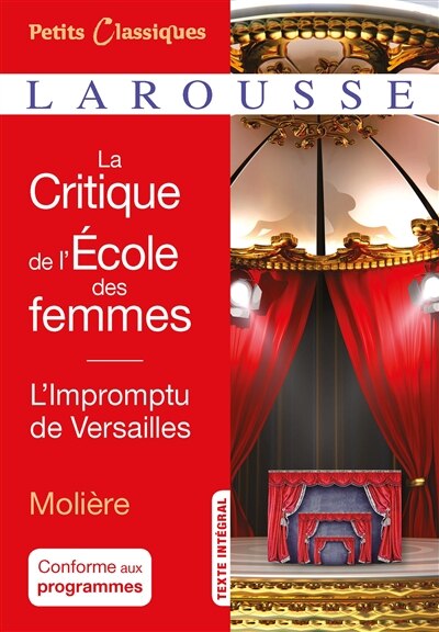 Couverture_La critique de l'école des femmes ; L'impromptu de Versailles