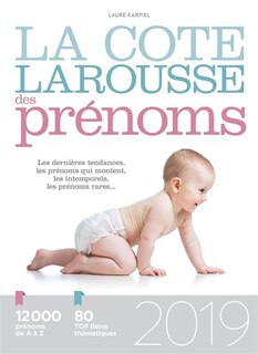 Front cover_La cote des prénoms 2019