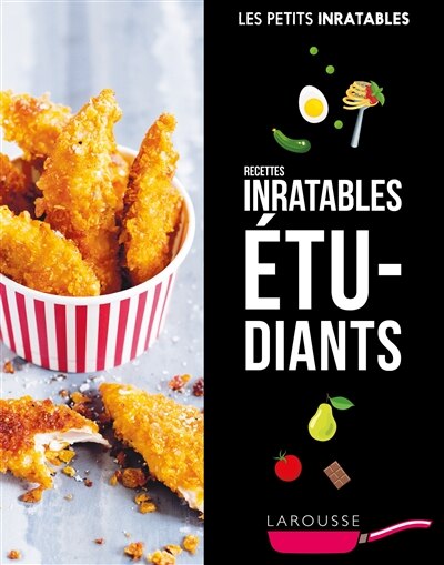 Couverture_Recettes inratables &eacute;tudiants