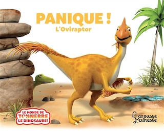 Couverture_Panique ! : l'oviraptor
