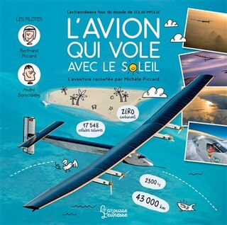 Front cover_L'avion qui vole avec le soleil : l'extraordinaire tour du monde de Solar Impulse