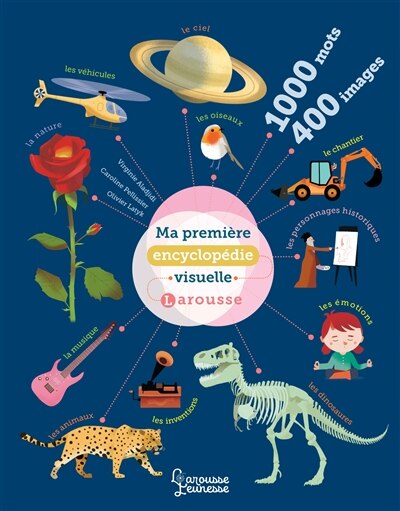 Couverture_Ma première encyclopédie visuelle Larousse : 1.000 mots, 400 images