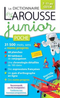 Front cover_LAROUSSE JUNIOR POCHE 7/11 ANS