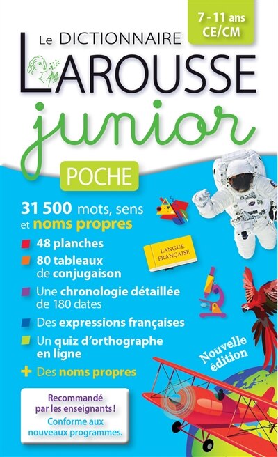 Front cover_LAROUSSE JUNIOR POCHE 7/11 ANS