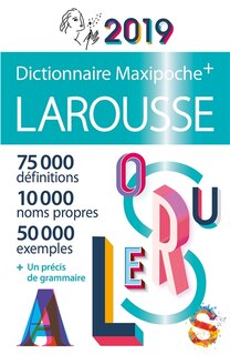 Front cover_Dictionnaire Larousse maxipoche + 2019