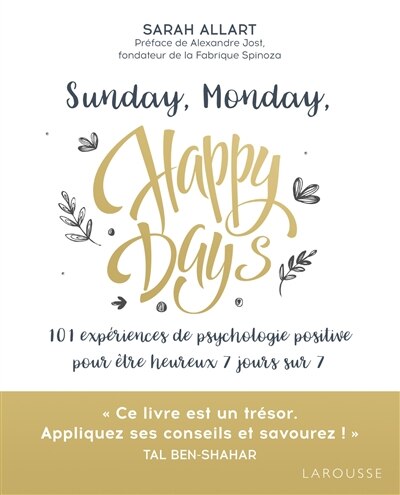 Front cover_Sunday, monday, happy days !