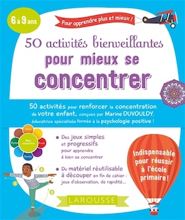 Front cover_50 activités bienveillantes pour mieux se concentrer