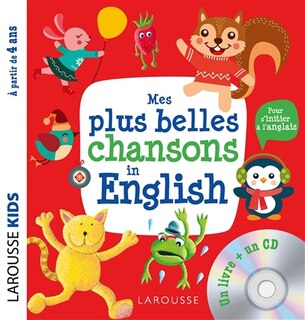 Front cover_Mes plus belles chansons in English : pour s'initier à l'anglais