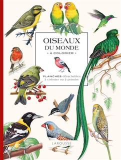 Front cover_Oiseaux du monde à colorier