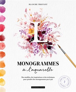 Front cover_Monogrammes à l'aquarelle