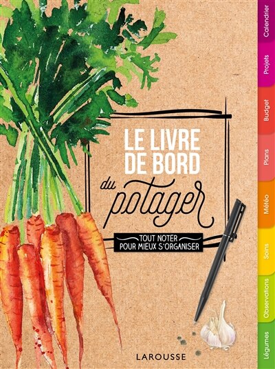 Front cover_Le livre de bord du potager