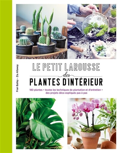 Front cover_Le petit Larousse des plantes d'intérieur