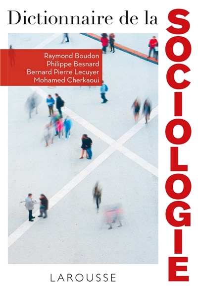 Couverture_DICTIONNAIRE DE LA SOCIOLOGIE