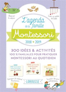 Couverture_L' agenda de la famille Montessori