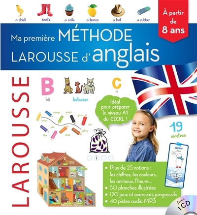 Front cover_Ma première méthode Larousse d'anglais