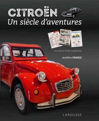Front cover_Citroën, un siècle d'aventures