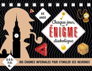Front cover_Chaque jour, une énigme diabolique