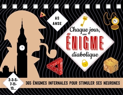 Front cover_Chaque jour, une énigme diabolique