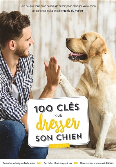 Front cover_100 clés pour dresser son chien