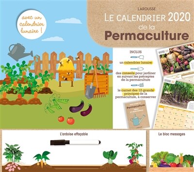 Le calendrier 2020 de la permaculture