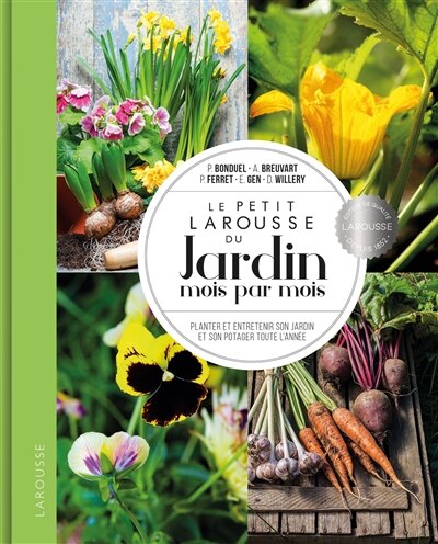 Front cover_Le petit Larousse du jardin mois par mois