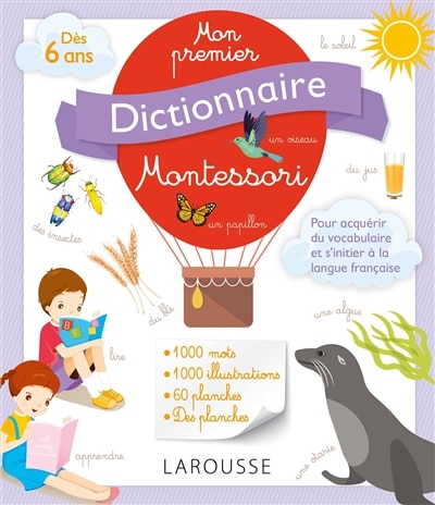 Front cover_Mon premier dictionnaire Montessori