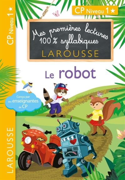 Couverture_Le robot : CP niveau 1