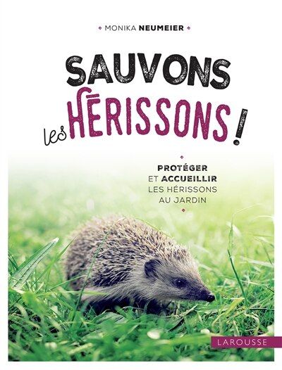 Front cover_Sauvons les hérissons !