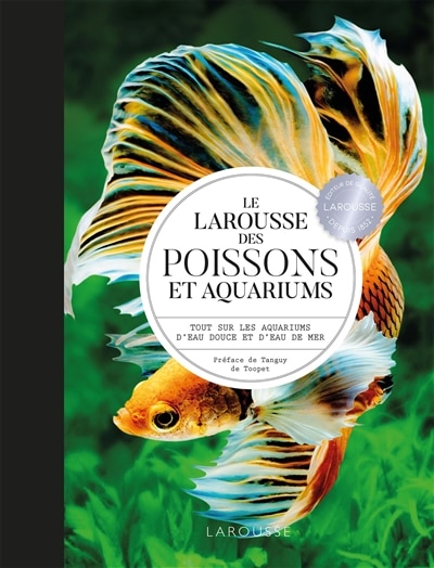 Couverture_Le Larousse des poissons et aquariums