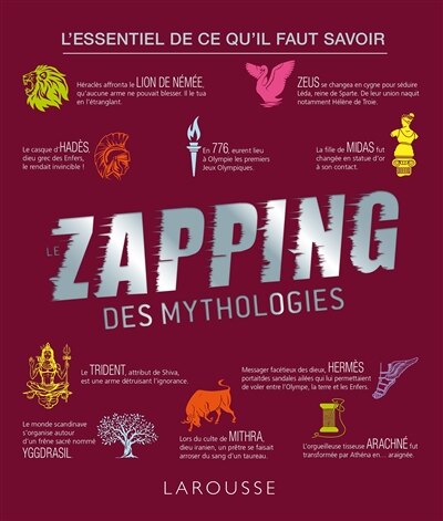 Couverture_LE ZAPPING DES MYTHOLOGIES
