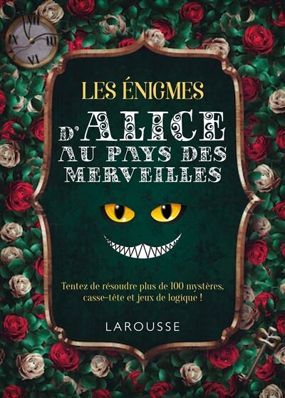 Front cover_130 enigmes d'alice au pays des ..
