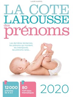 Front cover_LA COTE LAROUSSE DES PRÉNOMS 2020
