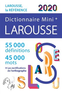 Couverture_Dictionnaire Larousse mini + 2020
