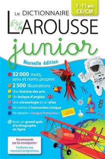 Couverture_Le dictionnaire Larousse junior, 7-11 ans, CE-CM