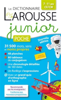 Front cover_Le dictionnaire Larousse junior poche, 7-11 ans, CE-CM
