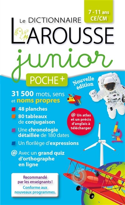 Dictionnaire Larousse junior poche plus