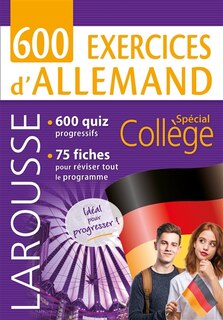 Couverture_600 exercices d'allemand