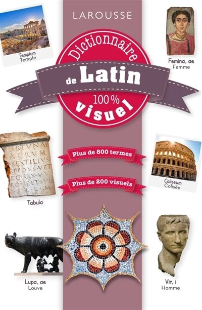 Front cover_Dictionnaire de latin 100% visuel
