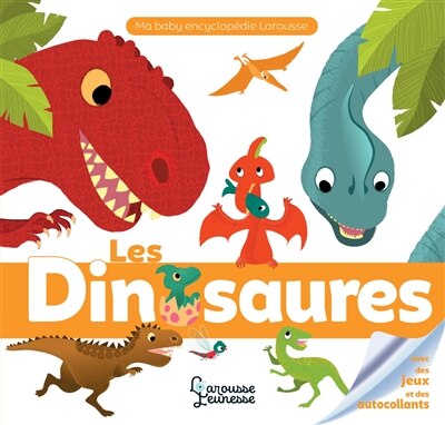 Front cover_Les dinosaures