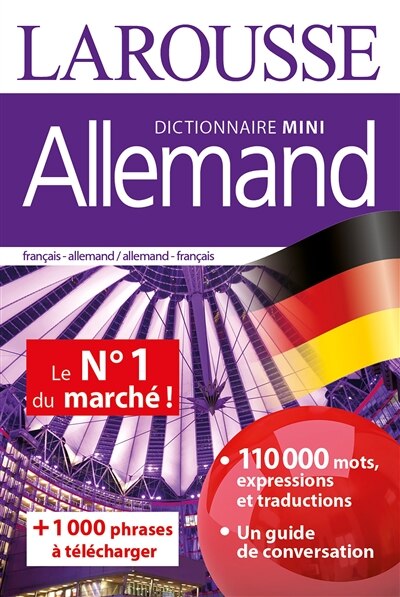 Couverture_Allemand : dictionnaire mini : français-allemand, allemand-français = Deutsch : Miniwörterbuch : Französisch-Deutsch, Deutsch-Französisch