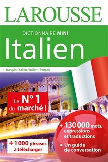 Couverture_Mini-dictionnaire français-italien, italien-français = Mini-dizionario francese-italiano, italiano-francese