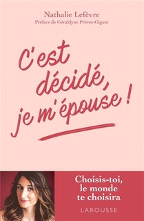 Front cover_C'est décidé, je m'épouse !