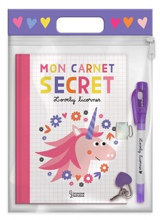 Front cover_Mon Carnet Secret Licornes