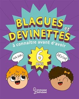 Front cover_Blagues et devinettes à connaître avant d'avoir 6 ans