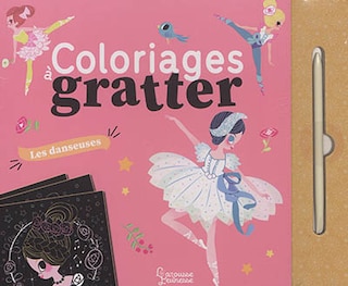 Couverture_Coloriages a gratter -les danseuses