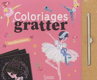 Couverture_Coloriages a gratter -les danseuses