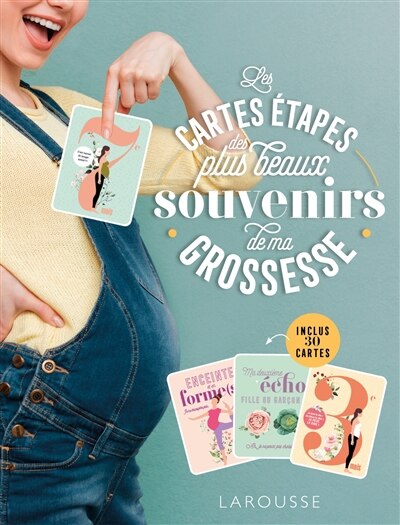 Front cover_Les cartes étapes des plus beaux souvenirs de ma grossesse