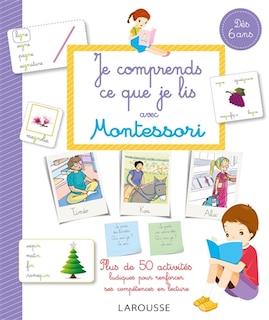Couverture_Je comprends ce que je lis avec Montessori