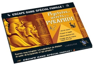 Couverture_Escape game mysteres..  secrets.. pyramide